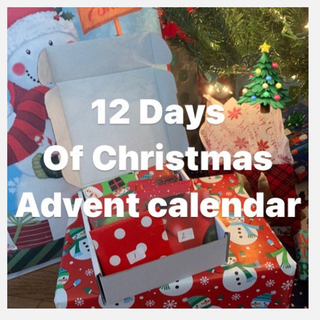 12 Days of Christmas Advent Calendars - Etsy