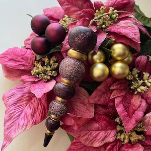Pink & Purple Holiday Decor Lot