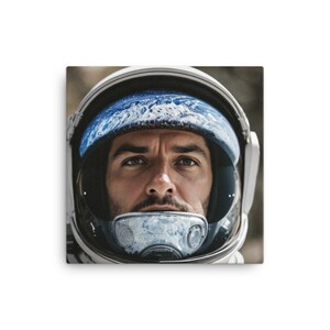 High-Def Astronaut Canvas