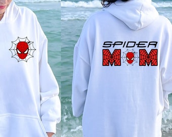 Custom Family Spider Sweatshirt, Spider Dad, Spider Mom Shirts, Marvell Family Tee, Family Matching Shirts, Spiderman Family Shirts