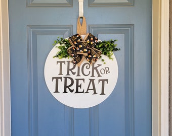 Trick or Treat sign