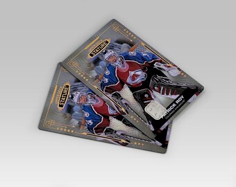 2x Patrick Roy - Colorado Avalanche NHL Skin for Credit Card | Debit Card Sticker | Travel Card Cover Free Global Shipping