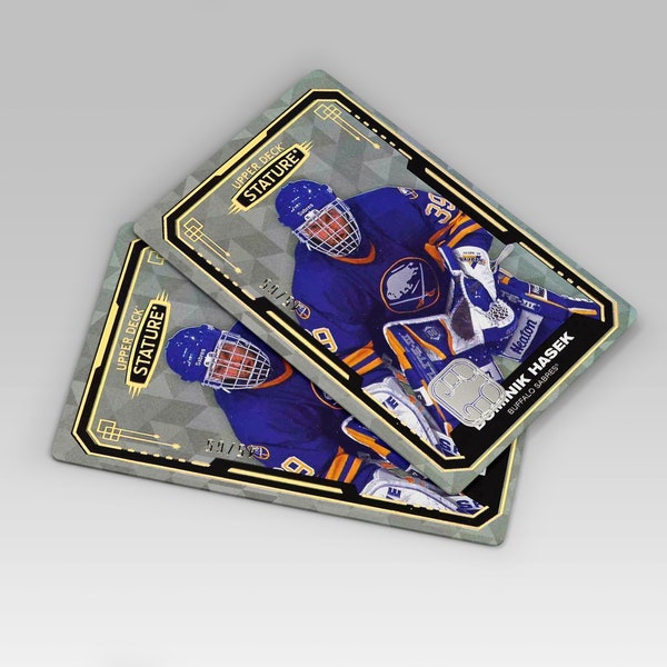 2x Dominik Hasek - Buffalo Sabres NHL-skin voor creditcard | Debetkaartsticker | Reiskaarthoes Gratis wereldwijde verzending