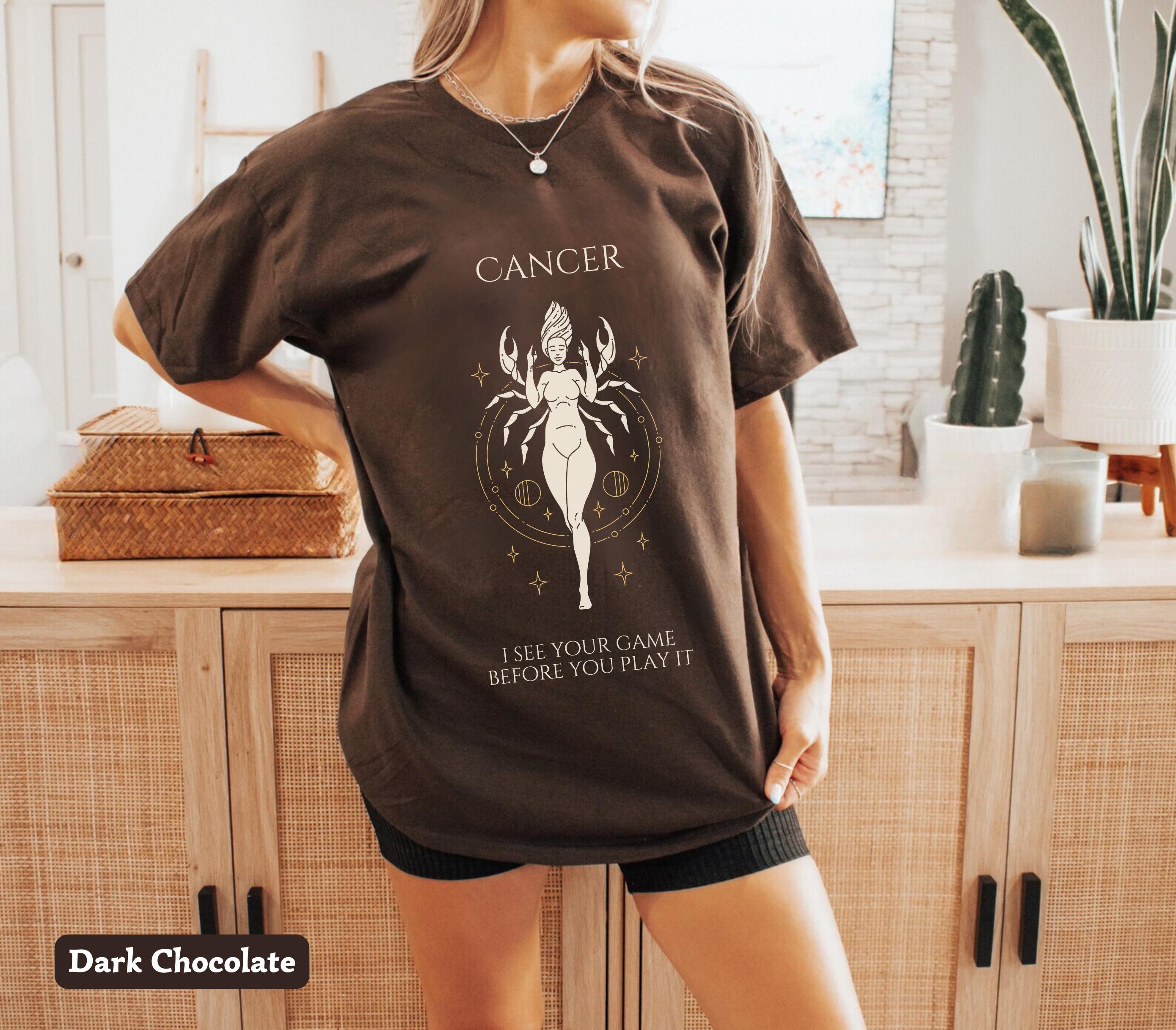 Maglietta cancro zodiaco, regali cancro, maglietta cancro