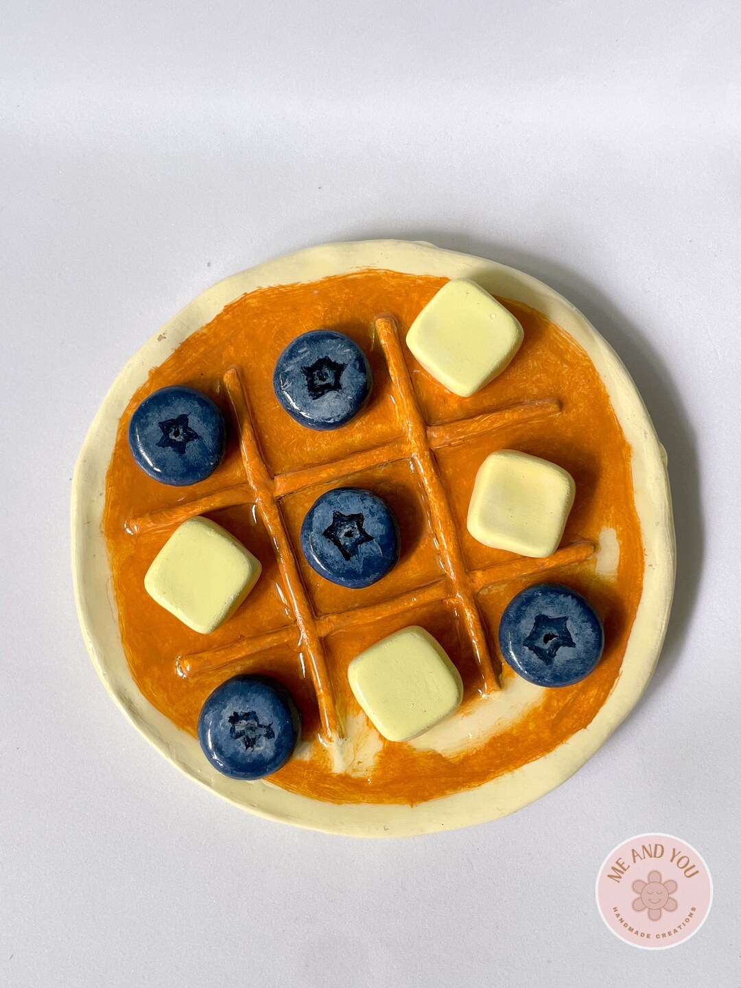 Pancake Tic Tac Toe Board