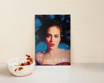 Póster de Fiona Apple de los 90: Lámina de arte musical retro, póster en papel mate de calidad museística