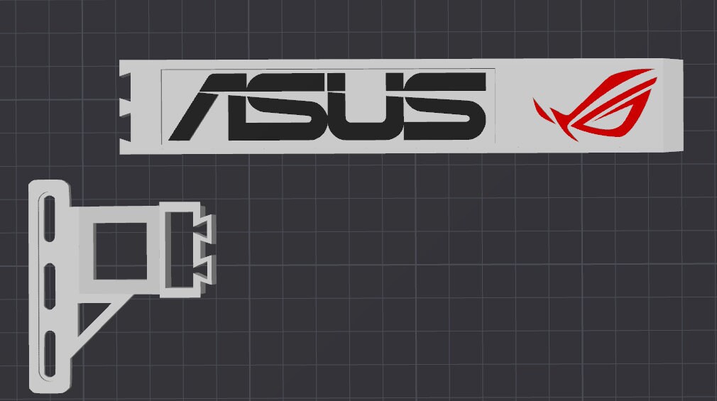 ASUS Low Profile Bracket Voor Grafische Kaart – Metallic, Voor Montage In Smalle Behuizingen