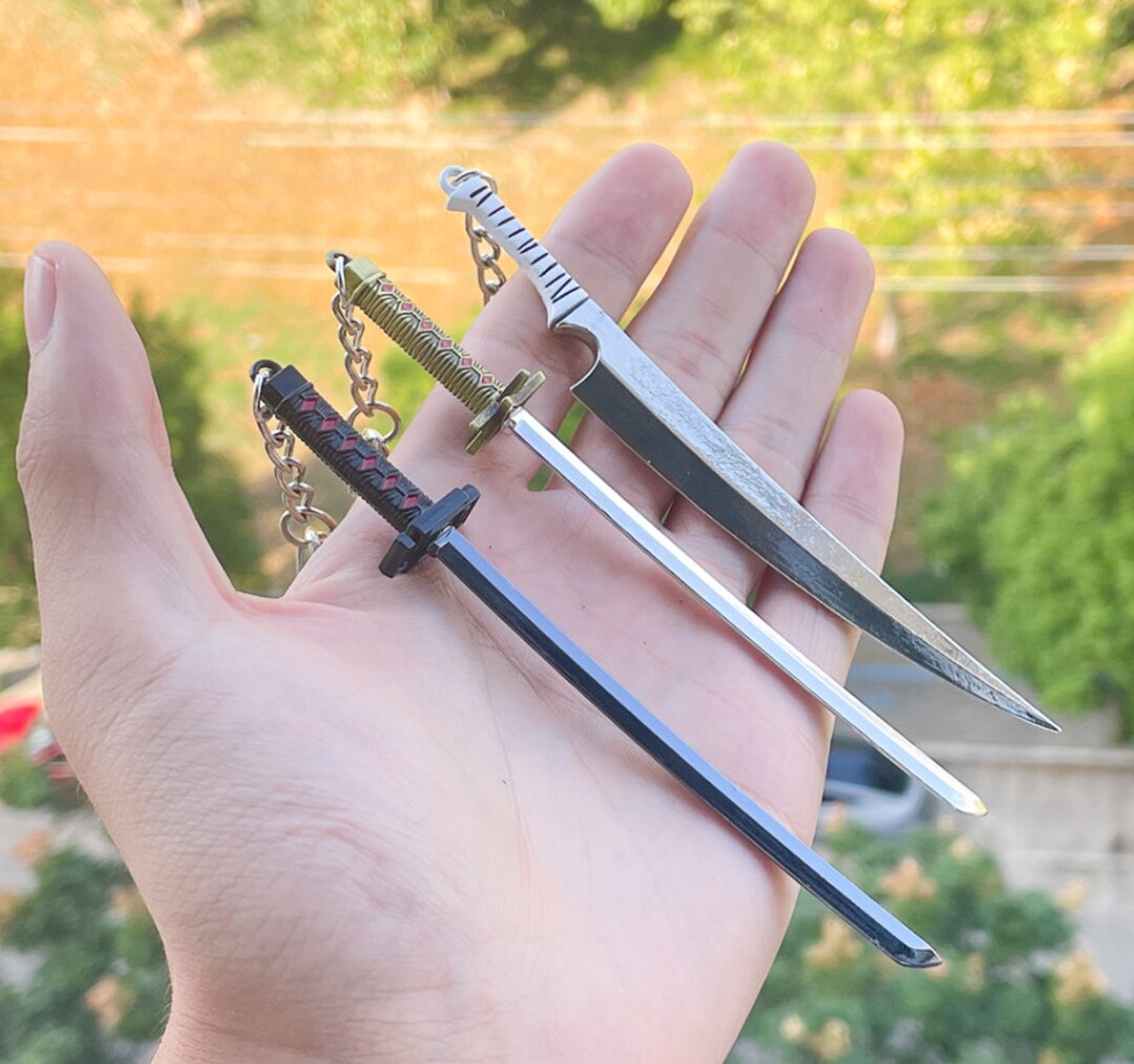 Zangetsu Keychain B Zanpakuto Ichigo Zangetsu Sword Keychain Dull Blade - Etsy