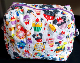 Disney Food Makeup and Toiletry Bag
