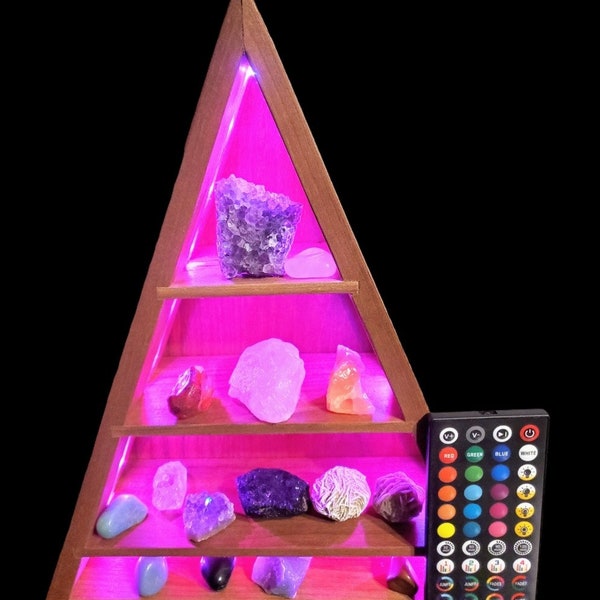 Crystal Display Shelf Etsy