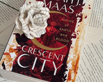 Crescent City Book Roses: Handmade Paper Flowers