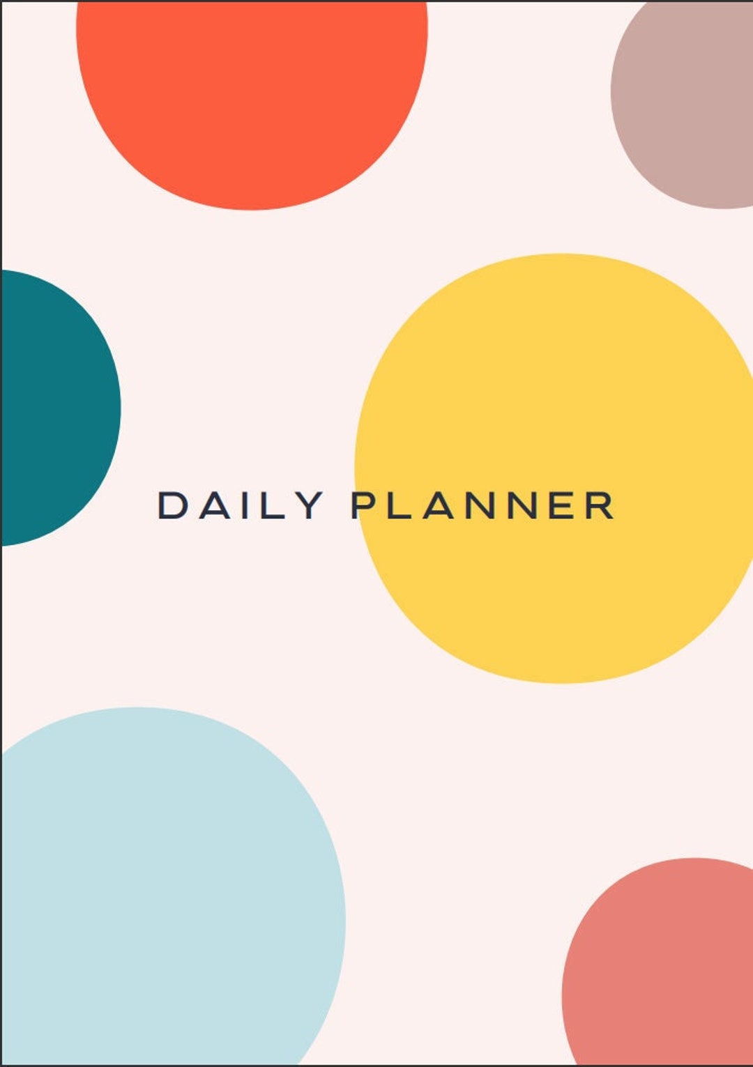 Papier Planner Examples Planner, Calendrier, Papier, Daily Planner - Etsy