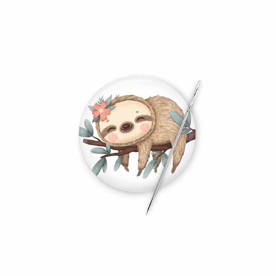Sloth Needle Needle Minder, Sloth Needle Minder, Sloth Magnetic Needle Minder ...