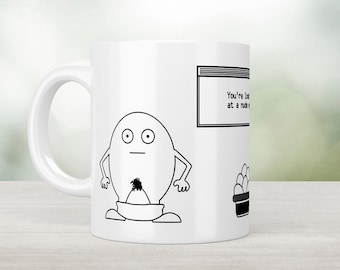 Egg Game Mug. I Think You Should Leave. Sketch Comedy Gift. ITYSL