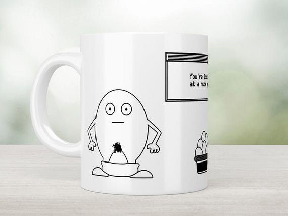 Egg Game Mug. I Think You Should Leave. Sketch Comedy Gift. ITYSL