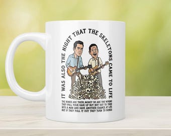 The Bones Are Their Money Mug, ITYSL Skeleton Song Coffee Cup