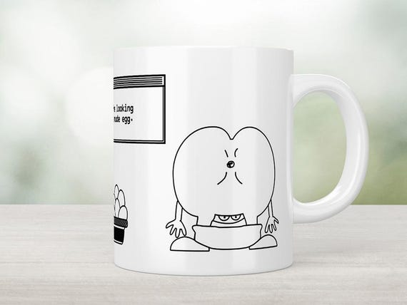 Egg Game Mug. I Think You Should Leave. Sketch Comedy Gift. ITYSL