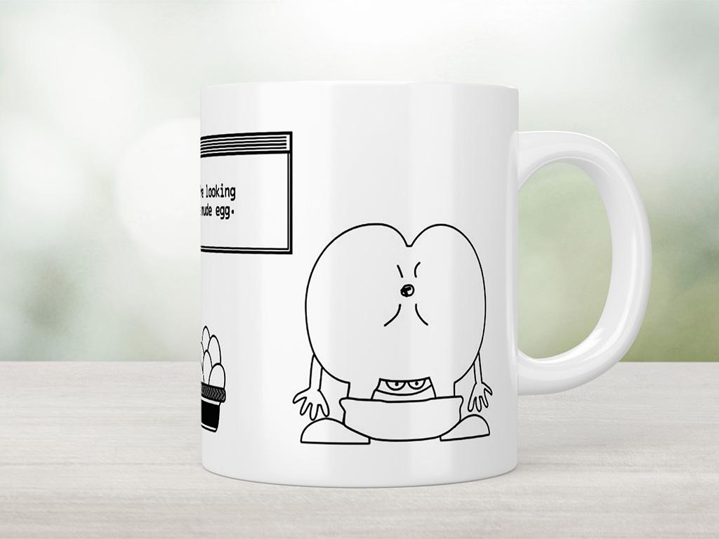 Egg Game Mug. I Think You Should Leave. Sketch Comedy Gift. ITYSL