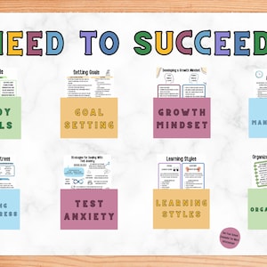 Need to Succeed Bulletin Board Full Set