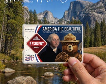 parks card sleeves Clear Plastic Sleeve for National Park Pass Overlay Sticker  Dirt Roads Project rigid card sleeve keeps your pass safe from bending Sleeve Kings Card Sleeve Set