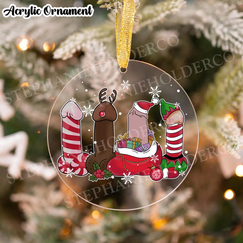 Dirty Christmas Ornaments