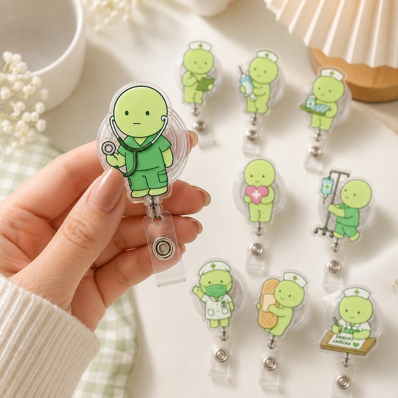 Badge Matcha Reel - Etsy