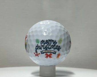 Custom Christmas Golf Balls
