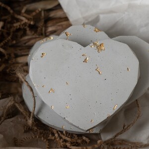 Cement Heart Coasters image 8