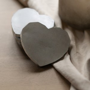 Cement Heart Coasters image 5