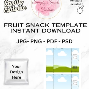Fruit Snack Template