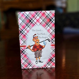 Golf Gift | Gift For Golfer | Gift Card Holder | Golfer Card | Gift Bag
