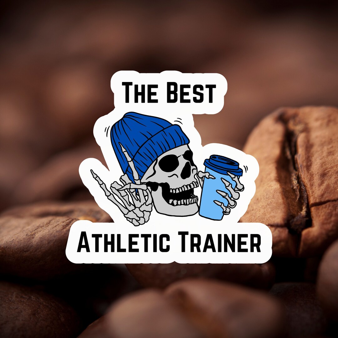 The Best AT, Die-cut Stickers,athletic Trainer Gifts, Athletic Training ...