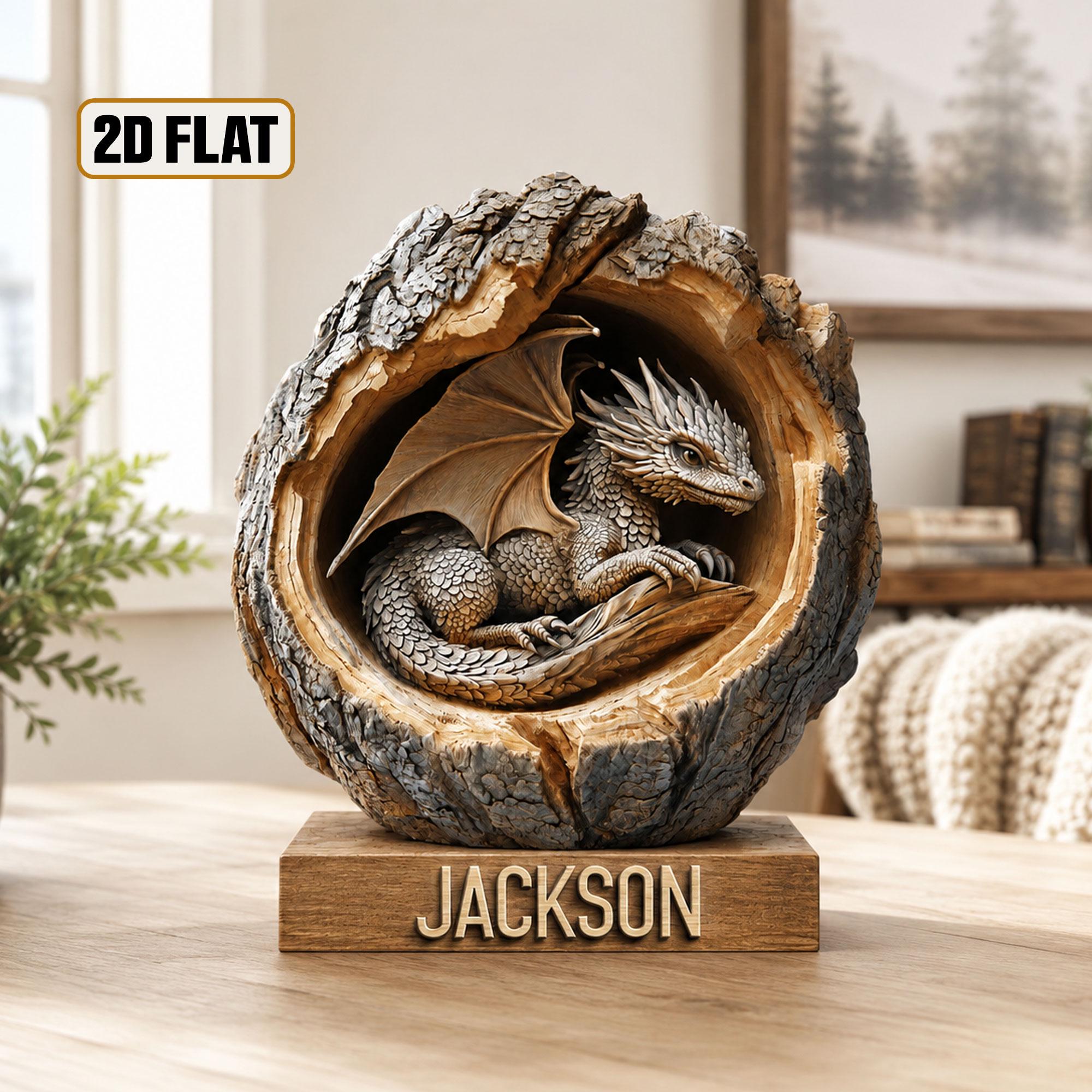 Wooden Dragon Shelf - Etsy