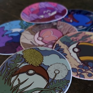 Pokeball Stickers