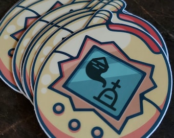 Dead Tamagotchi Sticker