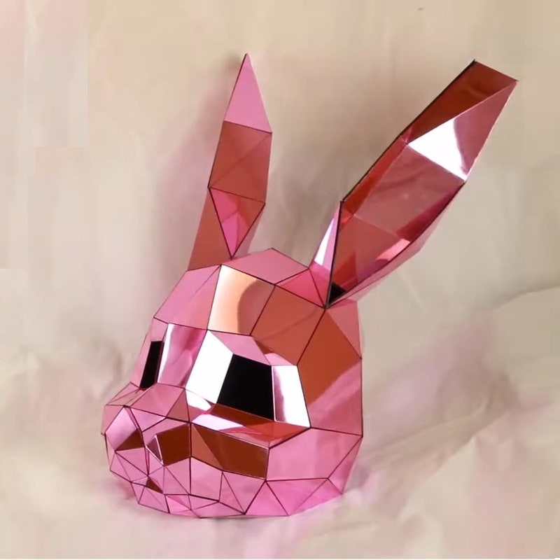 Rabbit Mask - Etsy