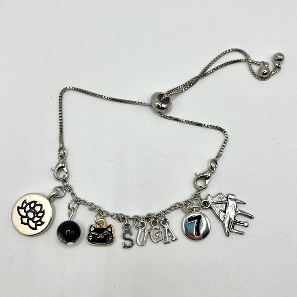 BTS individual charm bracelets - BTS accessories and jewelry