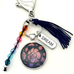 Lotus Flower - AgustD DDay Inspired Keychain