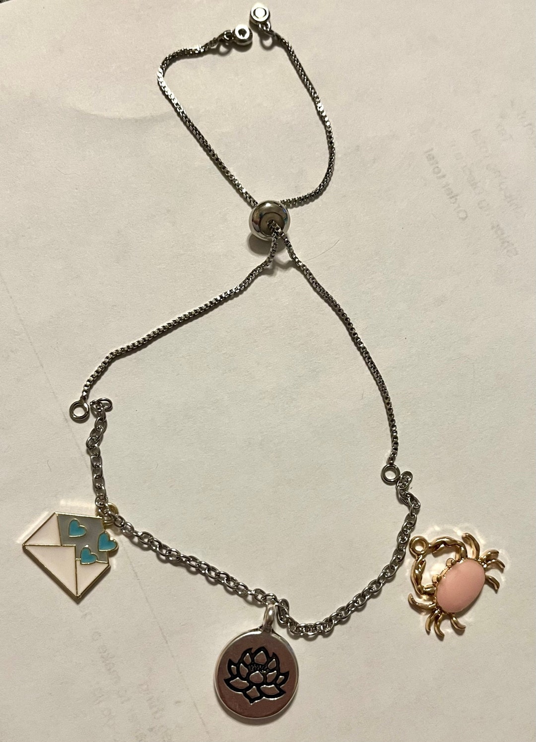 Customizable BTS Bias Charm Bracelet BTS Accessories and Etsy