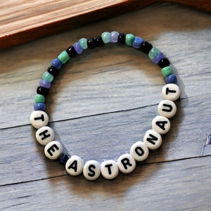 The Astronaut - Jin themed beaded bracelets - BTS accessories and jewelry