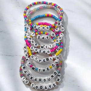 Echo by JIN inspired beaded bracelets - JIN album themed - BTS gifts, accessories and jewelry, Jin tour