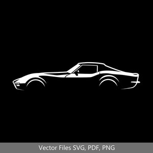 C3 Car svg Clipart Vector Clip Art Graphics Image Cut for Cricut, Silhouette