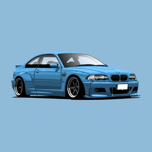 Benutzerdefinierte Auto Illustration digitale Zeichnung, Vektor Auto Illustration, Geschenk für Carguy, Geschenke an Vater, Geschenk für ihn, Weihnachtsgeschenk Freund