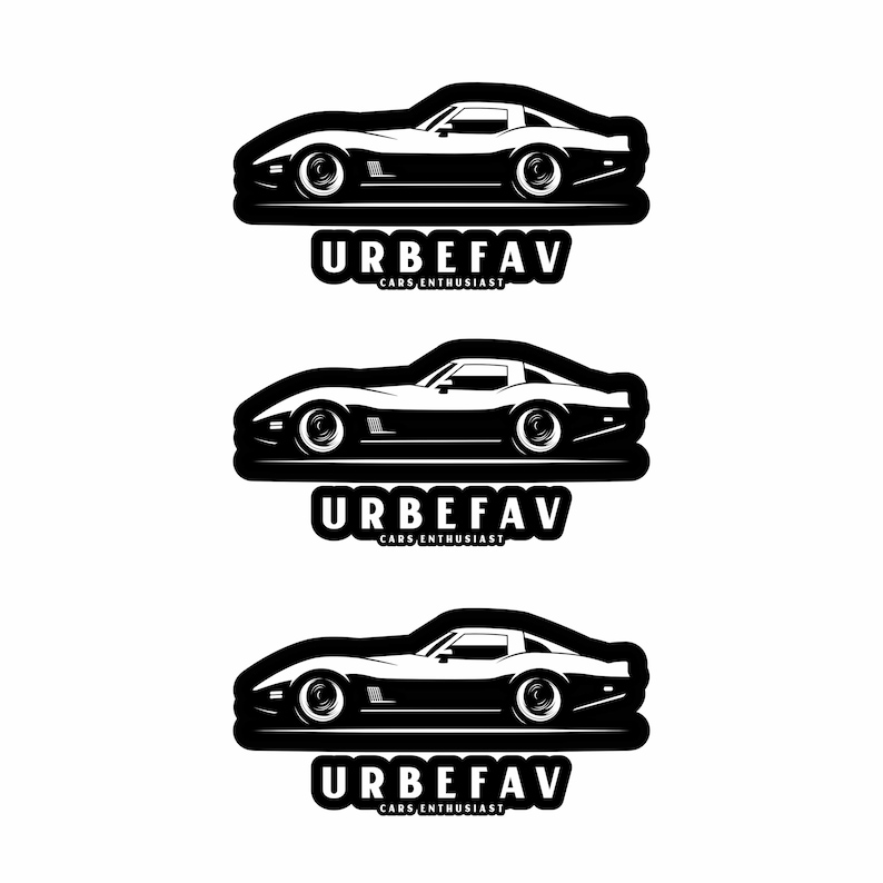 Car Silhouette Svg 1980 Corvette C3 - Etsy