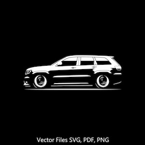 2020 Trackhawk Car svg Clipart Vector Clip Art Graphics Image Cut for Cricut, Silhouette
