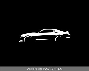 Camaro 2022-2023 Car Svg Clipart Vector Clip Art Graphics Image 
