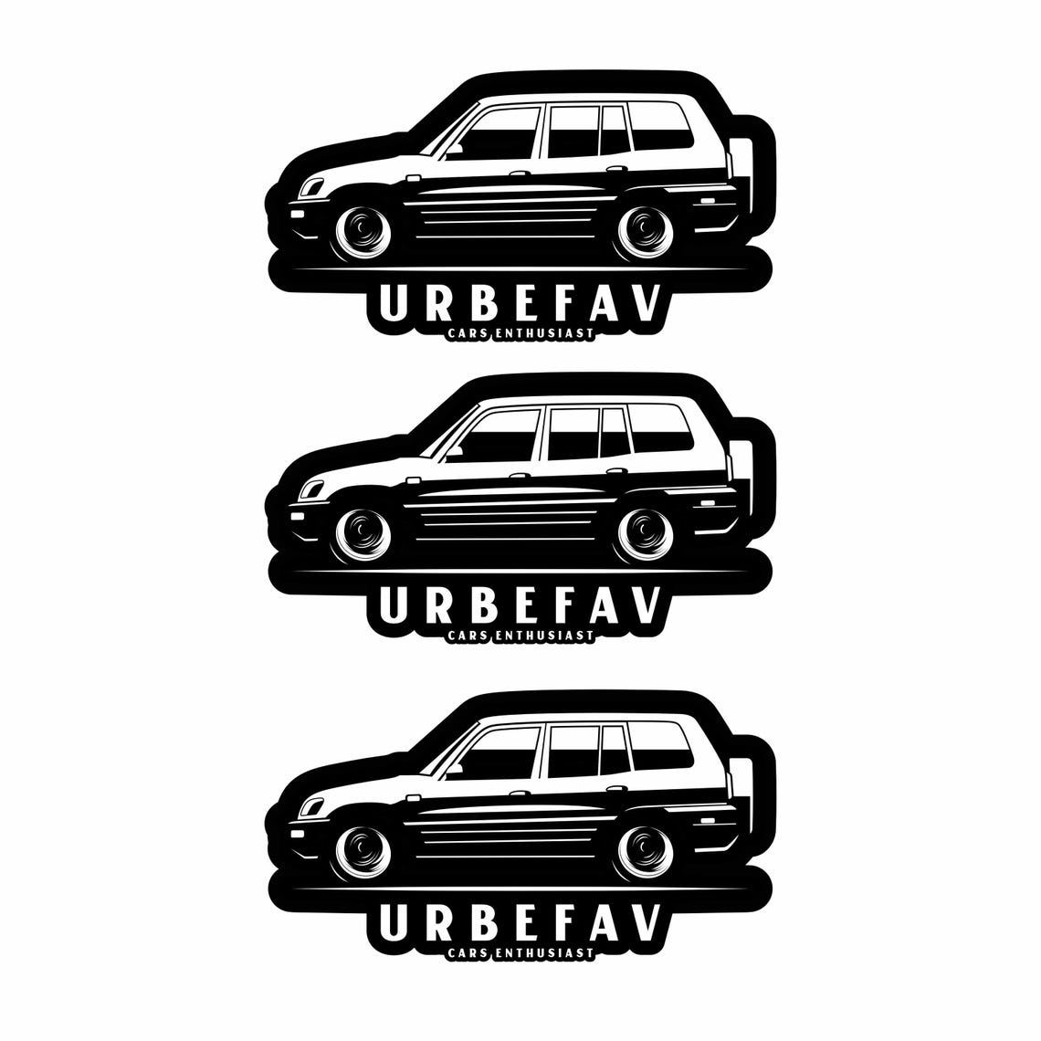 1998 RAV4 Car Svg Clipart Vector Clip Art Graphics Image Cut for Cricut ...