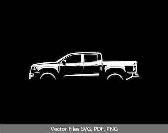 Colorado ZR2 Car svg Clipart Vector Clip Art Grafica Immagine Tagliata per Cricut, Silhouette