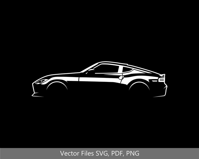 Car Silhouette Svg 2021 400Z Etsy