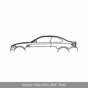 M2 2019 Car svg Clipart Vector Clip Art Graphics Image Cut for Cricut, Silhouette